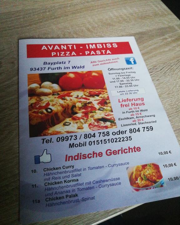 Pizzeria Avanti Pizza Pasta